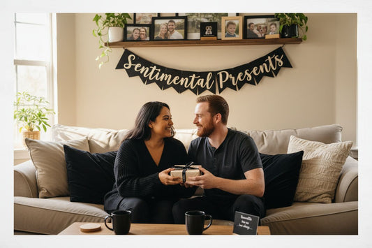 sentimental presents, authentic emotions