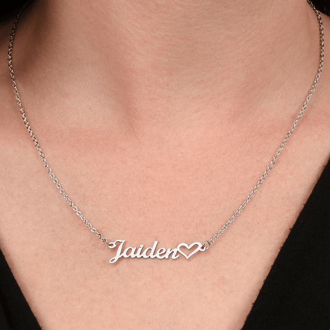 Personalized Name & Print Jewelry