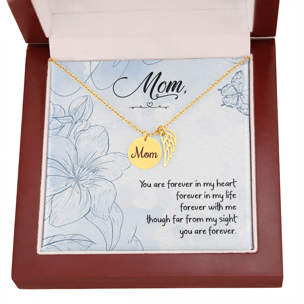 Memorial Necklace – Mom - 3 - TreasuredTale