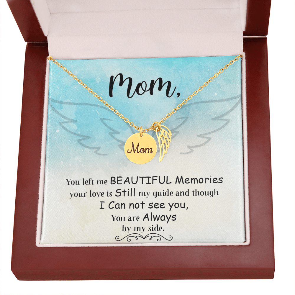 Memorial Necklace – Mom - 16 - TreasuredTale