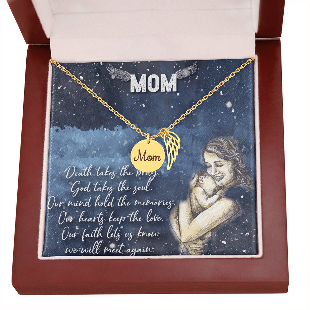 Memorial Necklace – Mom - 21 - TreasuredTale