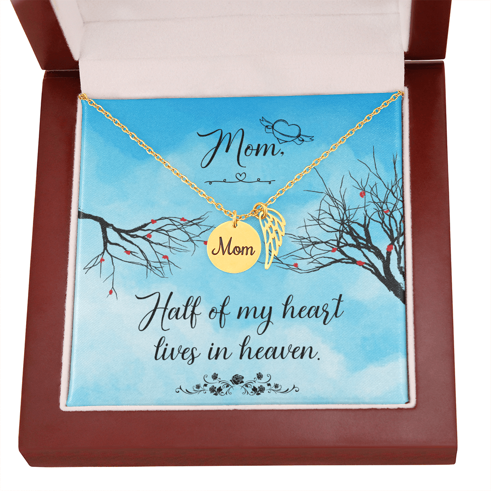 Memorial Necklace – Mom - 18 - TreasuredTale