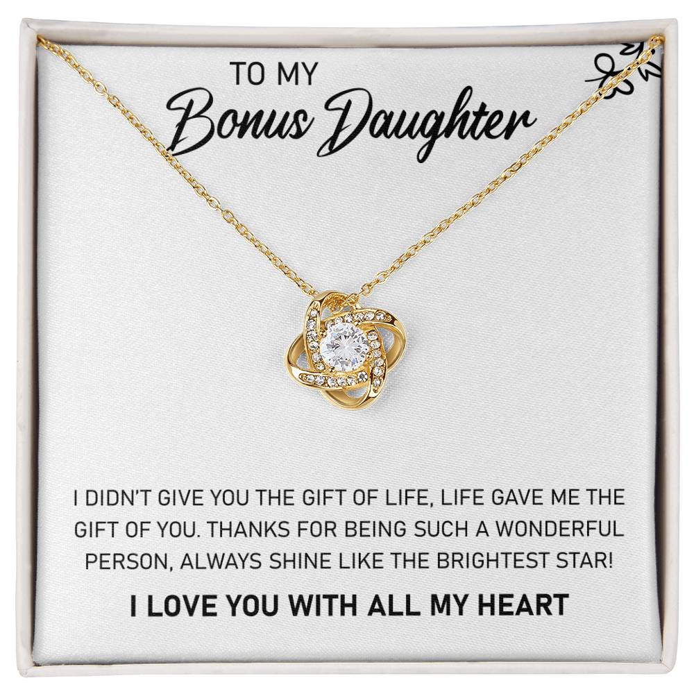 To My Bonus Daughter, Always Shine Like The Brightest Star - TreasuredTale