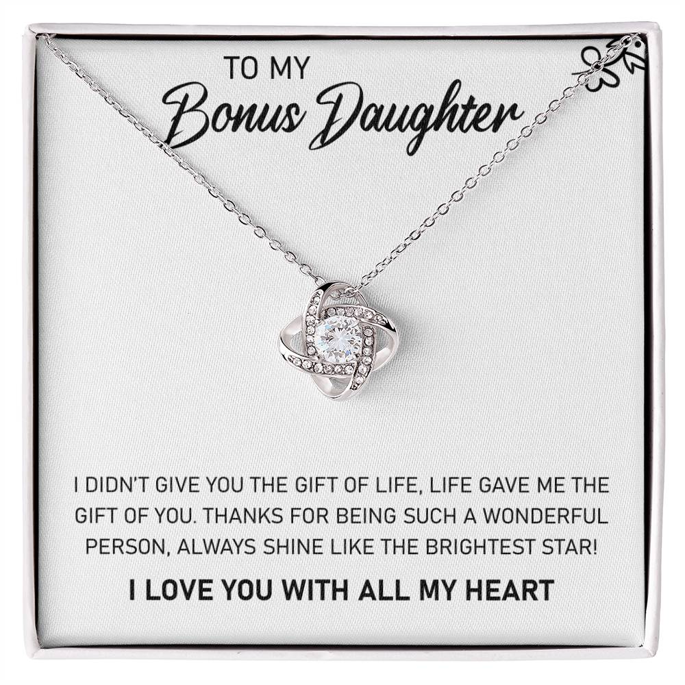 To My Bonus Daughter, Always Shine Like The Brightest Star - TreasuredTale