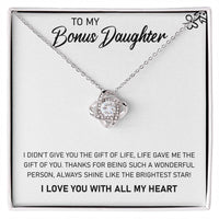 To My Bonus Daughter, Always Shine Like The Brightest Star - TreasuredTale