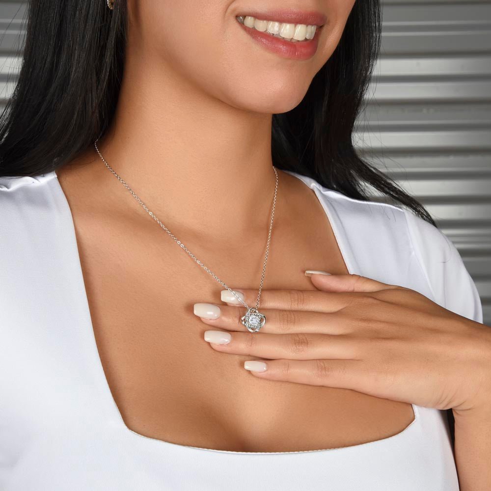Granddaughter Necklace From Grandma – Love & Pride - TreasuredTale