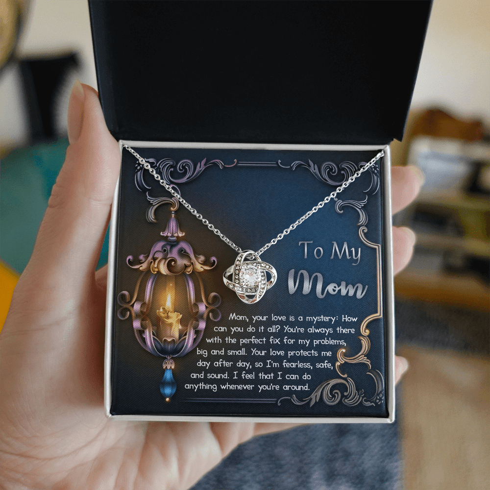 Love Knot Necklace – Gorgeous Mom Gift of Strength - TreasuredTale