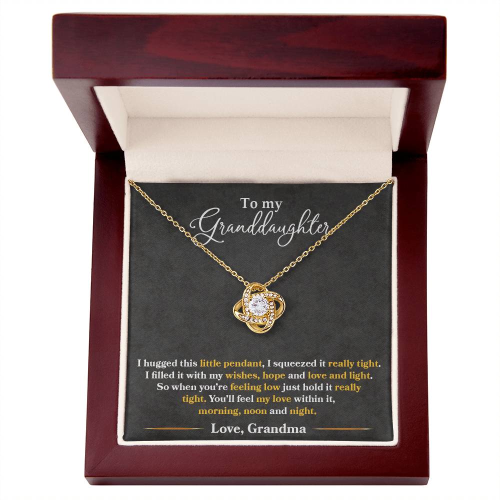 To My Granddaughter, You'll Feel My Love Within This - TreasuredTale