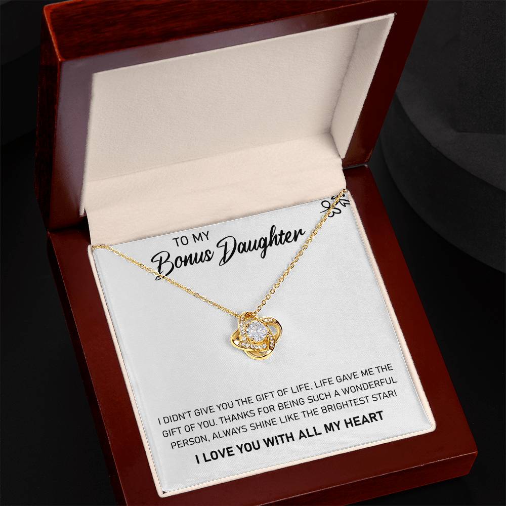 To My Bonus Daughter, Always Shine Like The Brightest Star - TreasuredTale