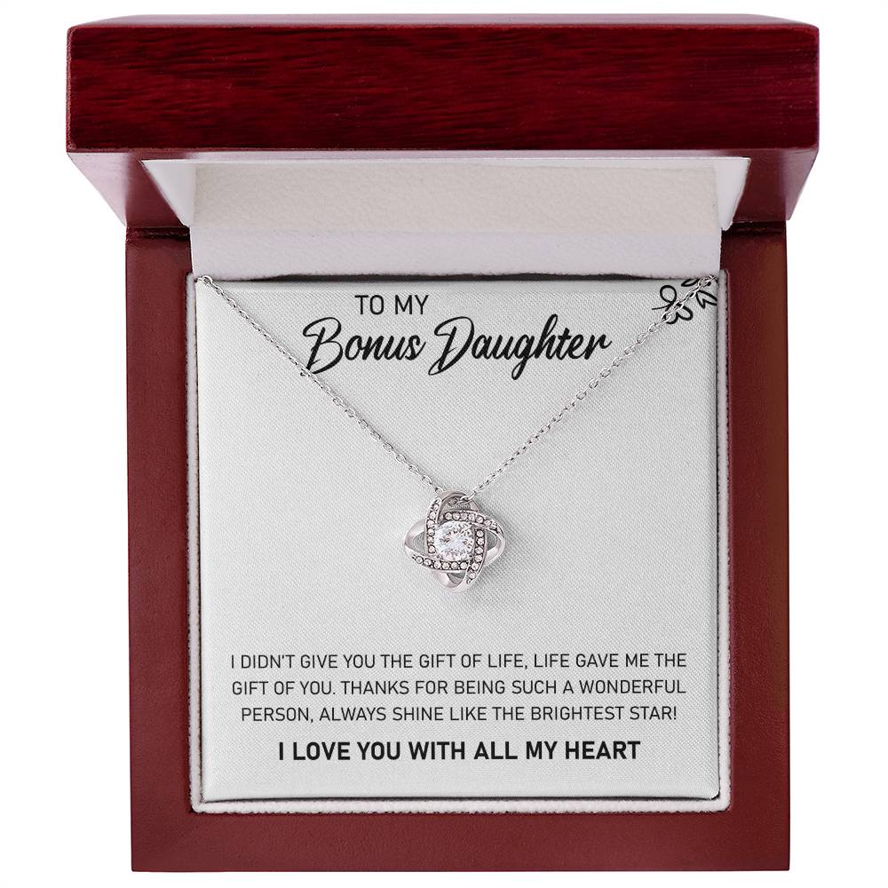 To My Bonus Daughter, Always Shine Like The Brightest Star - TreasuredTale
