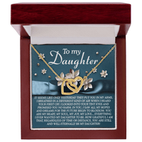 Interlocking Hearts Necklace – Heartfelt Daughter Gift - TreasuredTale