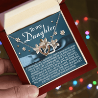 Interlocking Hearts Necklace – Heartfelt Daughter Gift - TreasuredTale