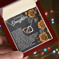 Interlocking Hearts Necklace – Daughter Gift of Confidence - TreasuredTale