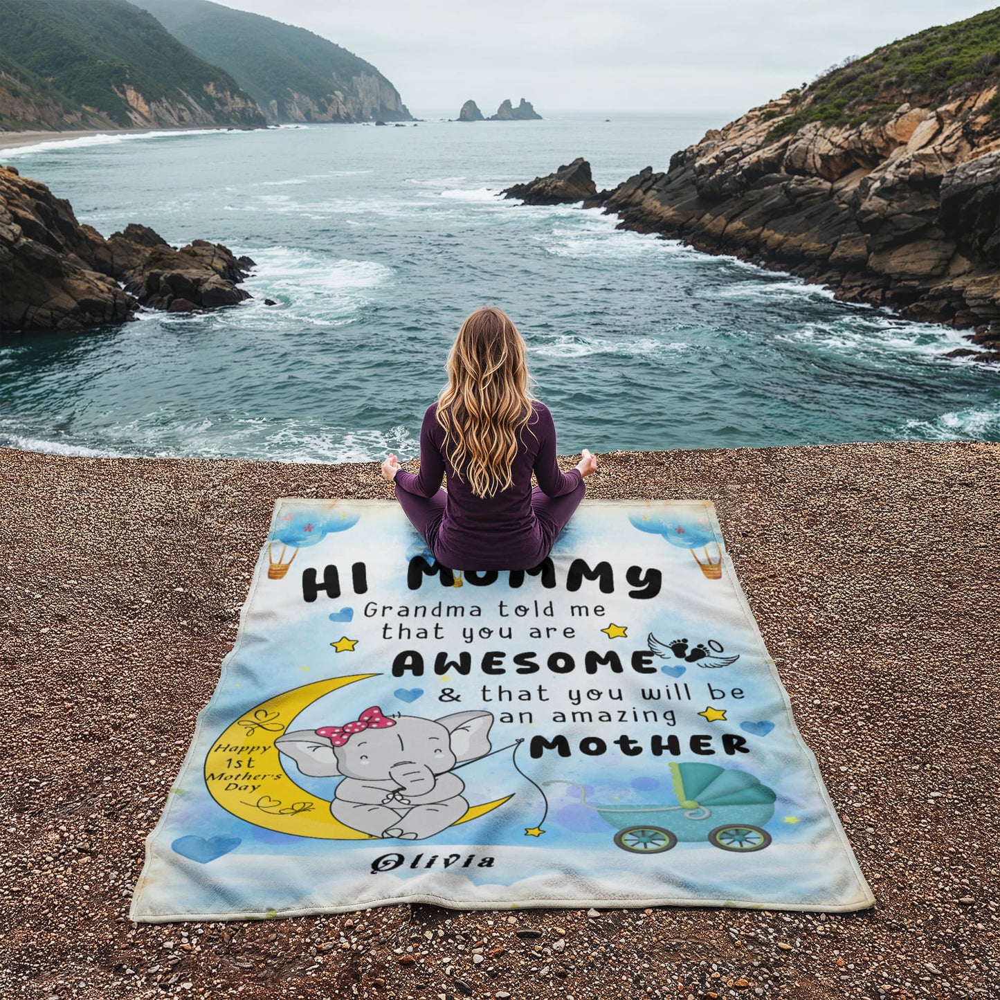 Blanket – First Mother's Day Gift from Baby to Mom