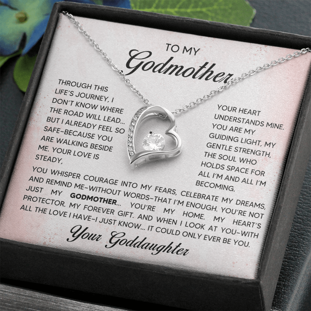 Love Knot Necklace - Godmother - 2 - TreasuredTale