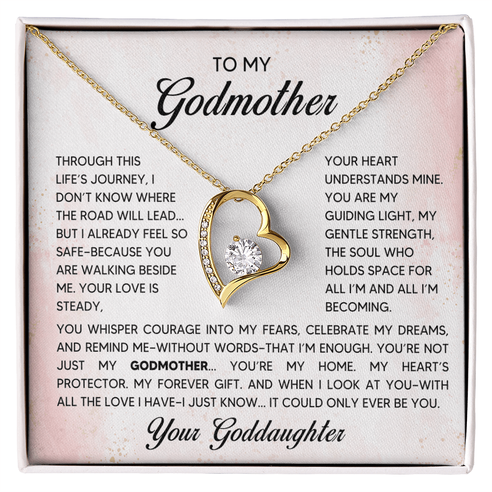 Love Knot Necklace - Godmother - 2 - TreasuredTale