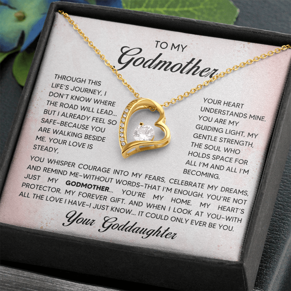 Love Knot Necklace - Godmother - 2 - TreasuredTale