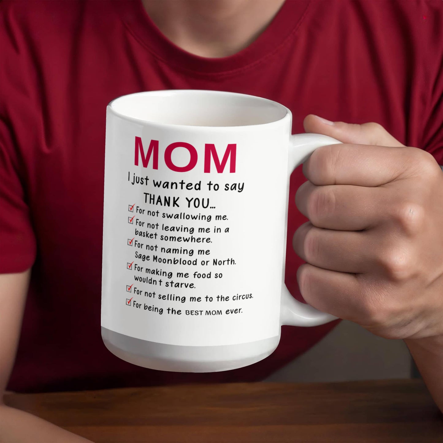 Funny Best Mom Ever Mug – Hilarious Thank You Gift