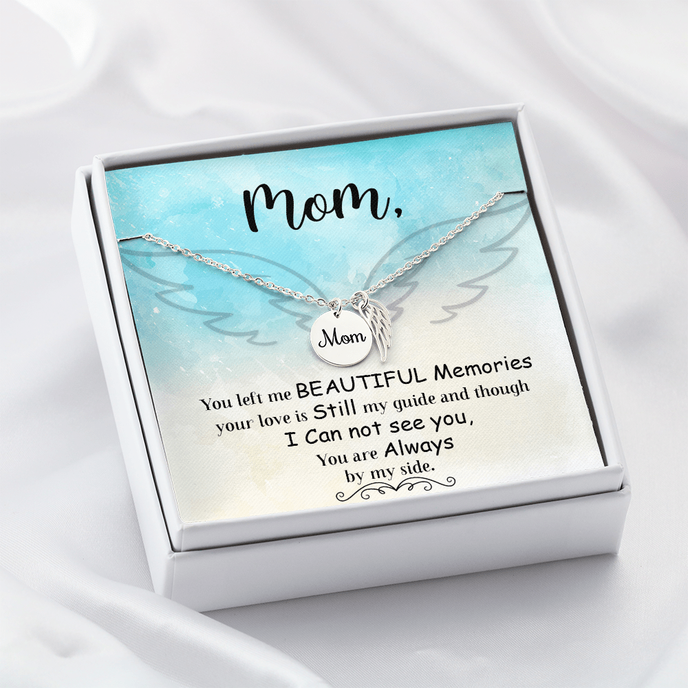 Memorial Necklace – Mom - 16 - TreasuredTale