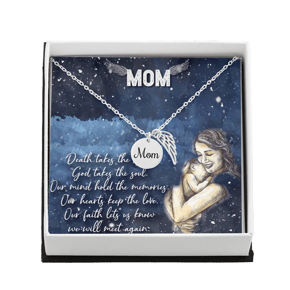 Memorial Necklace – Mom - 21 - TreasuredTale