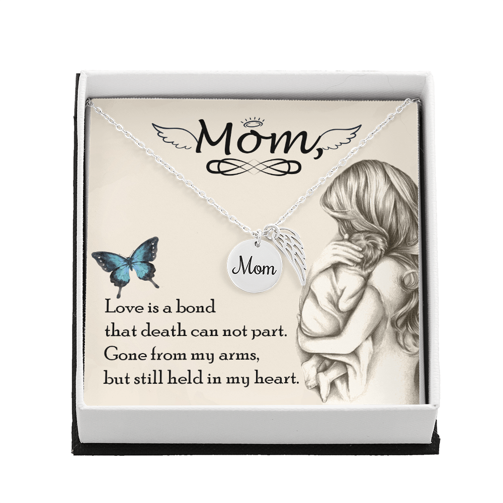 Memorial Necklace – Mom - 6 - TreasuredTale