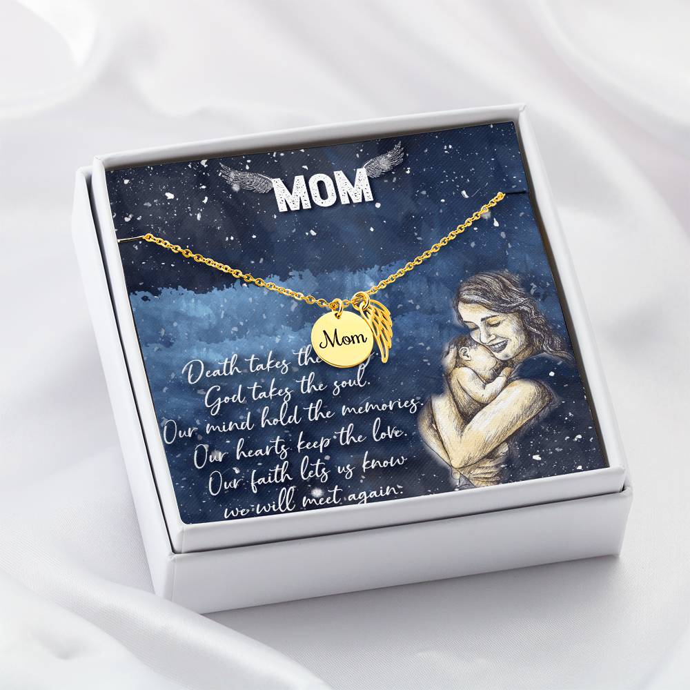 Memorial Necklace – Mom - 21 - TreasuredTale