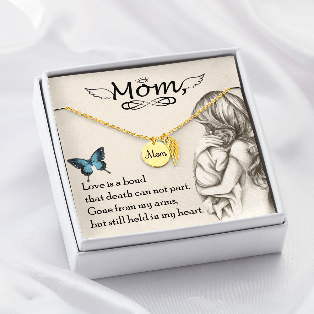 Memorial Necklace – Mom - 6 - TreasuredTale