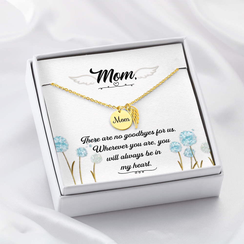 Memorial Necklace – Mom - 4 - TreasuredTale