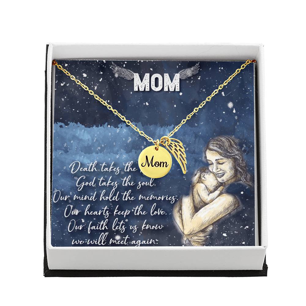 Memorial Necklace – Mom - 21 - TreasuredTale