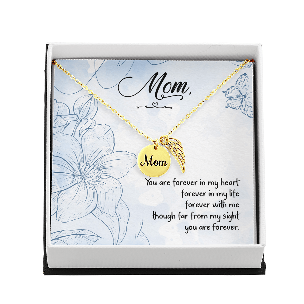 Memorial Necklace – Mom - 3 - TreasuredTale