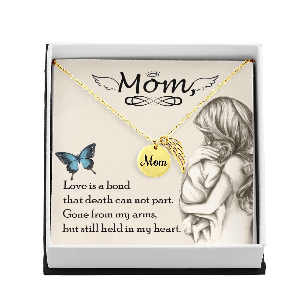 Memorial Necklace – Mom - 6 - TreasuredTale