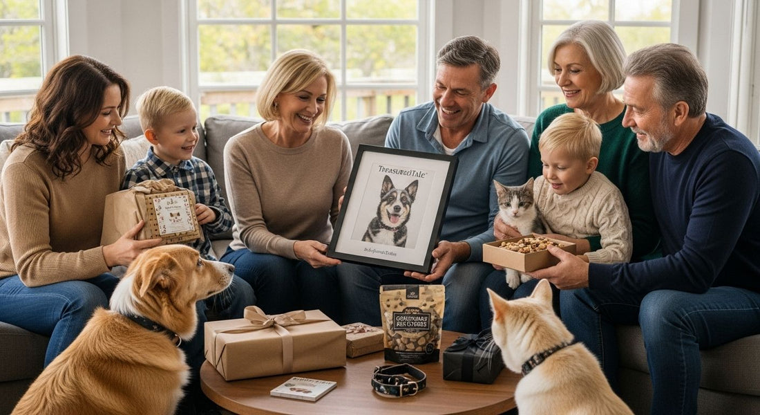 pet lover gifts, family celebration, pets and people