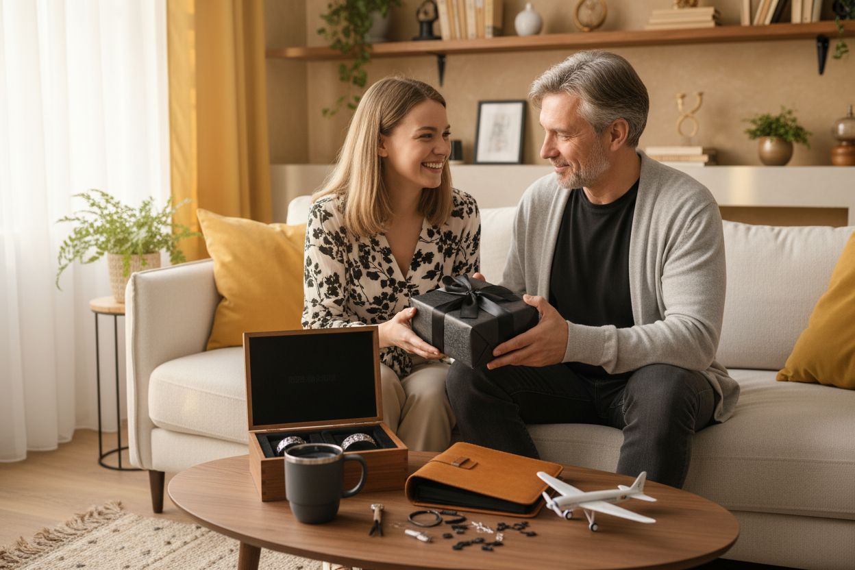 подарок папе семья