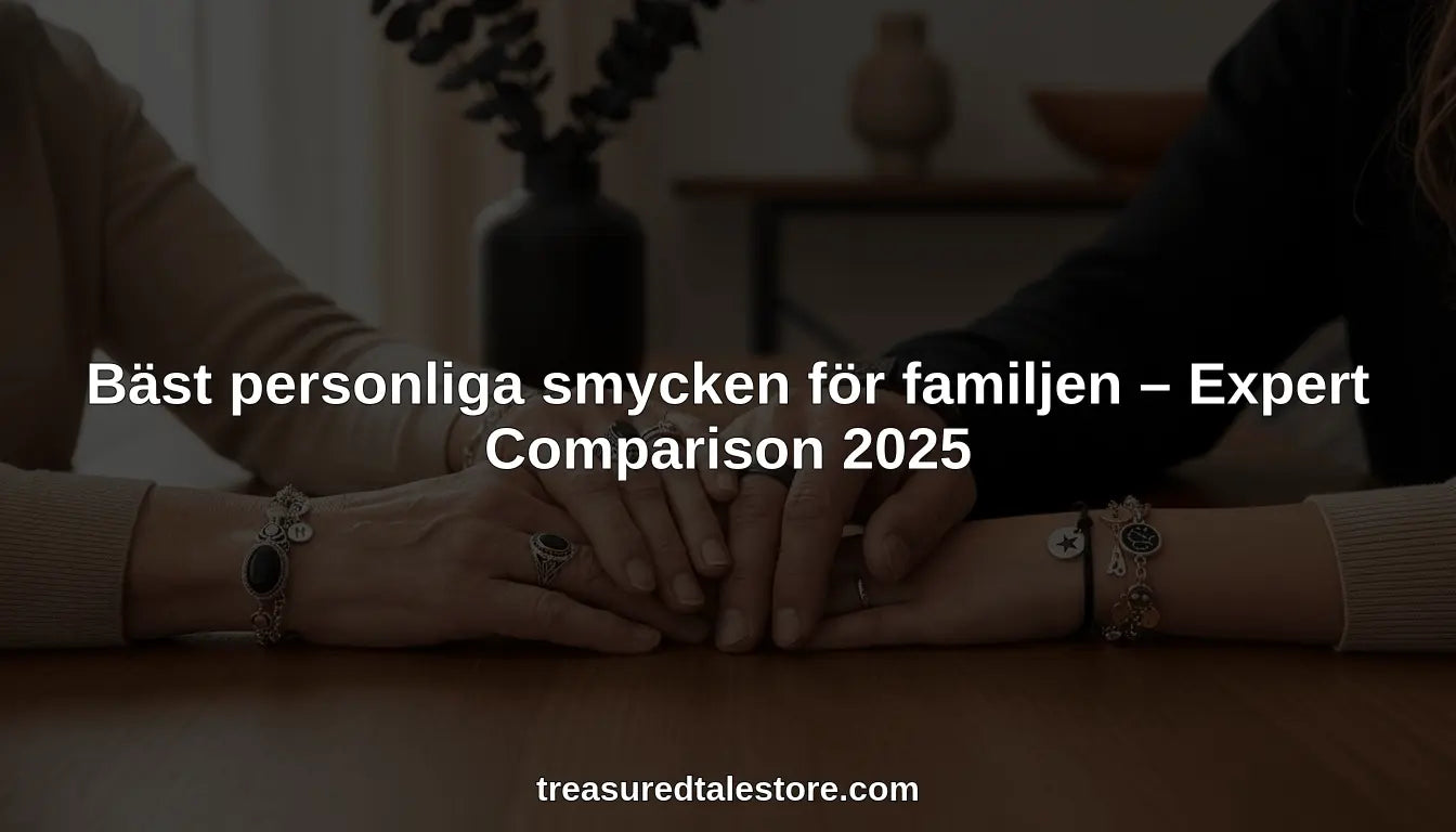 Bäst personliga smycken för familjen hero header image
