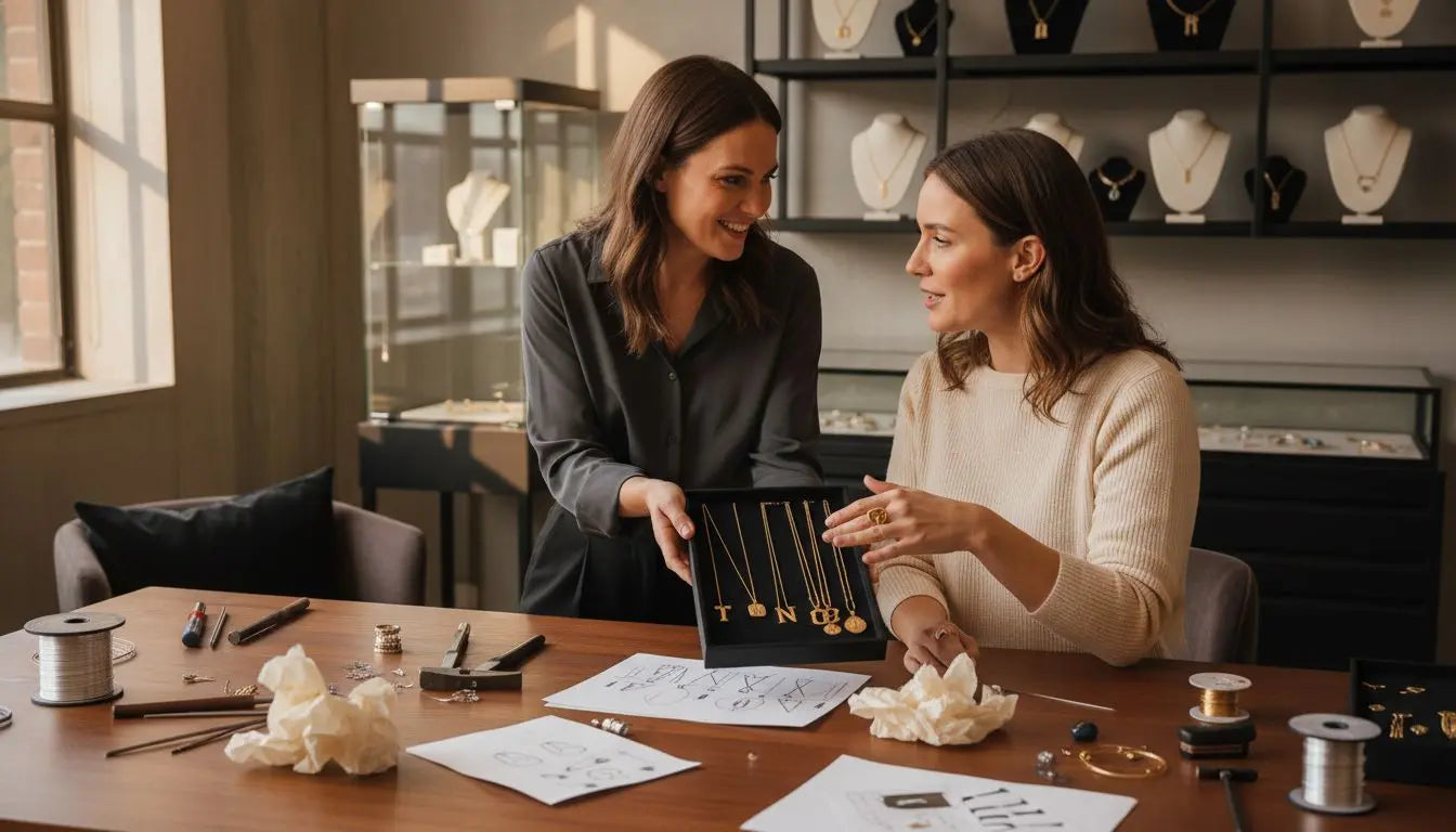 Atelier custom jewelry consultation