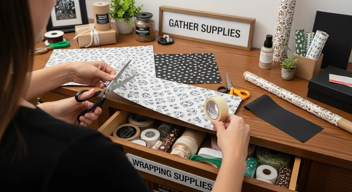 Creative gift wrapping supplies