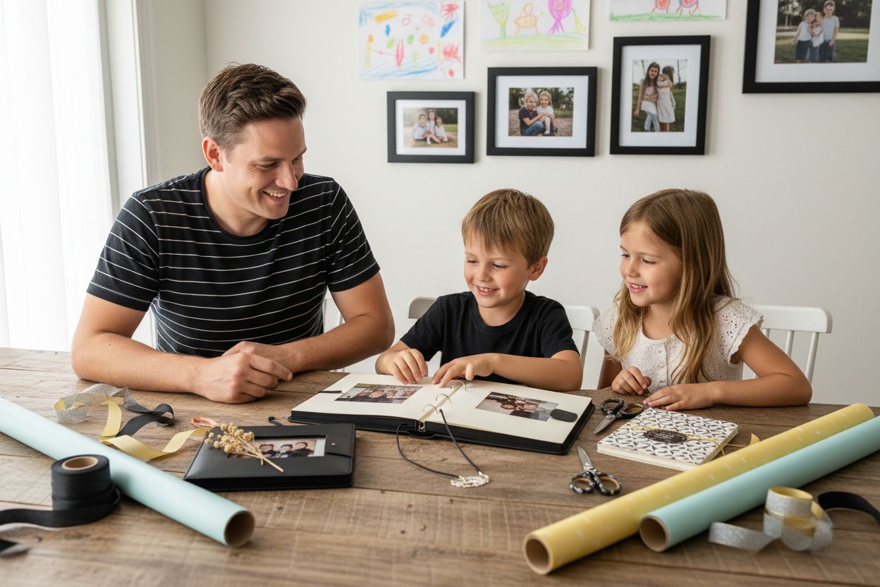 préparation cadeau fête des mères