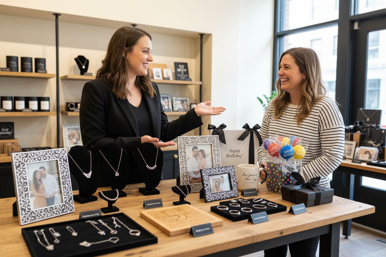 personalized gift shopping