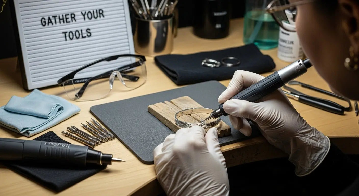 Engraving jewelry tools