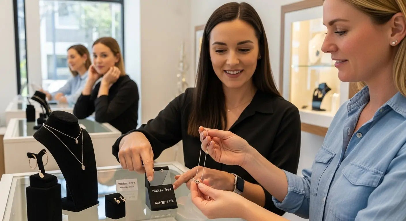 Sensitive skin jewelry consultation