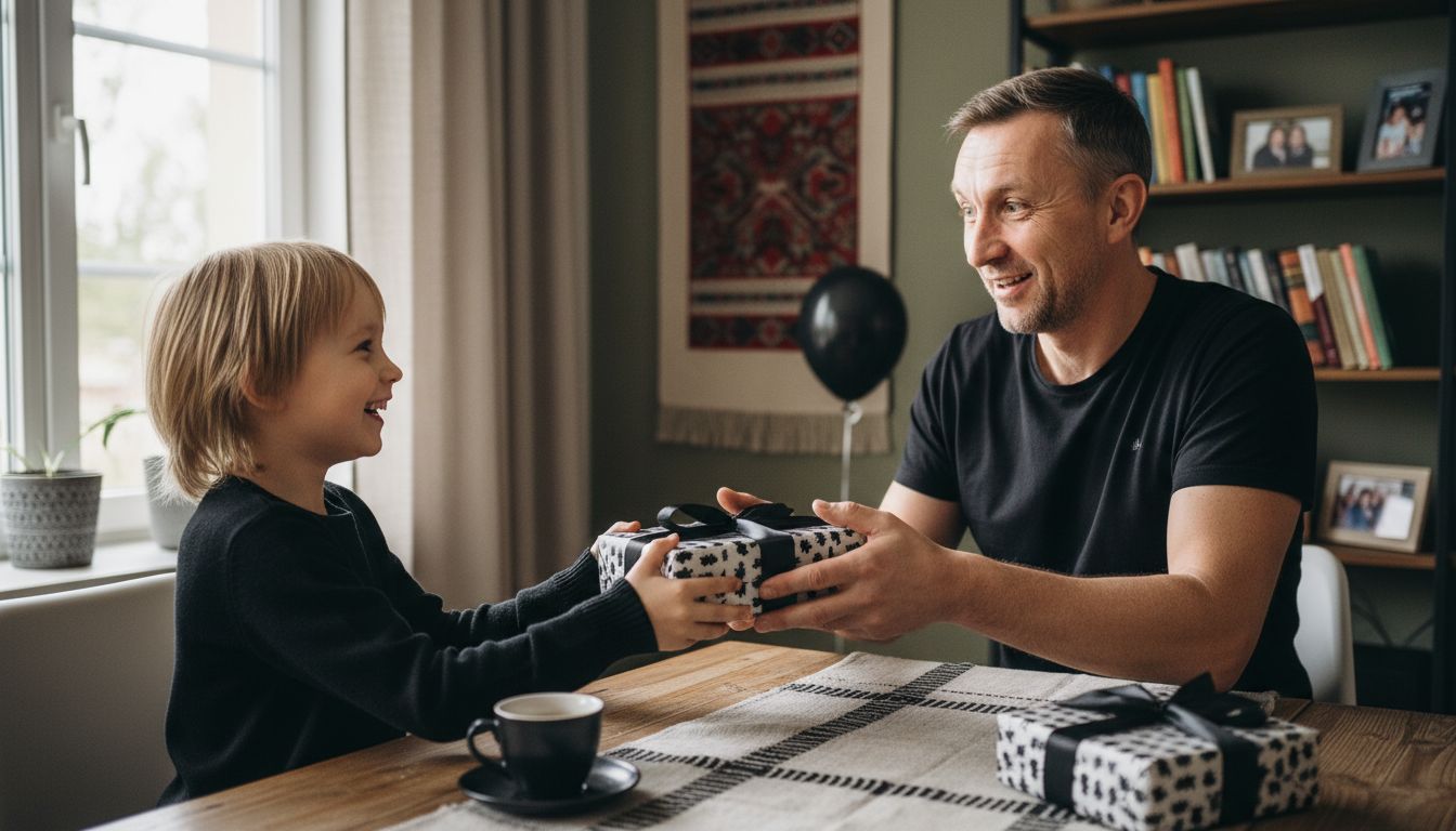 tėtis dovana emocijos