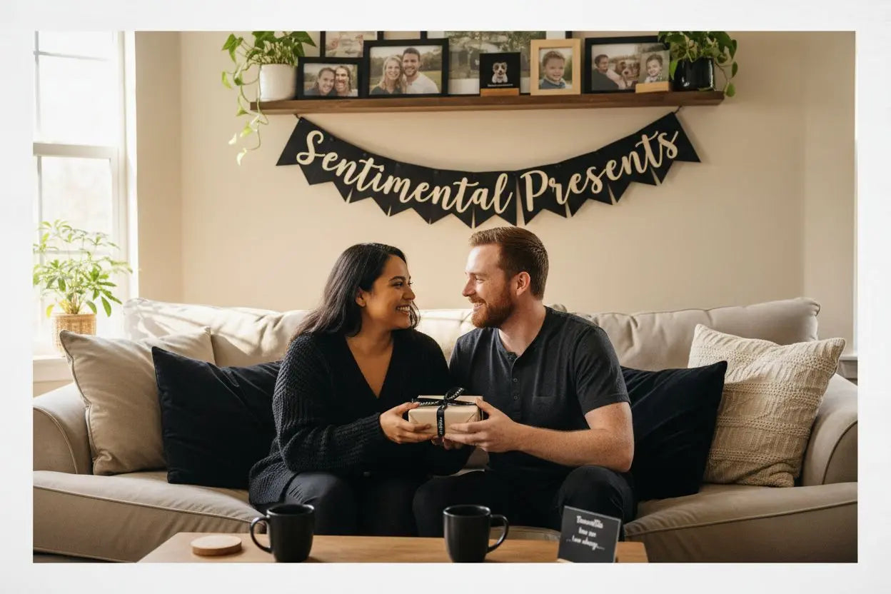 Sentimental presents, authentic emotions