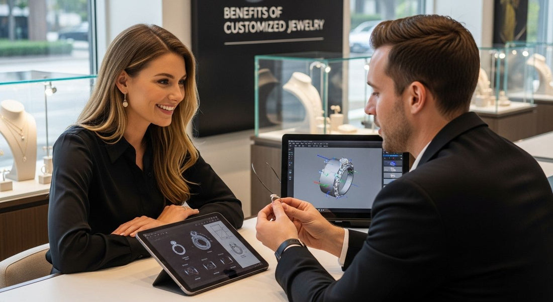 customized jewelry benefits