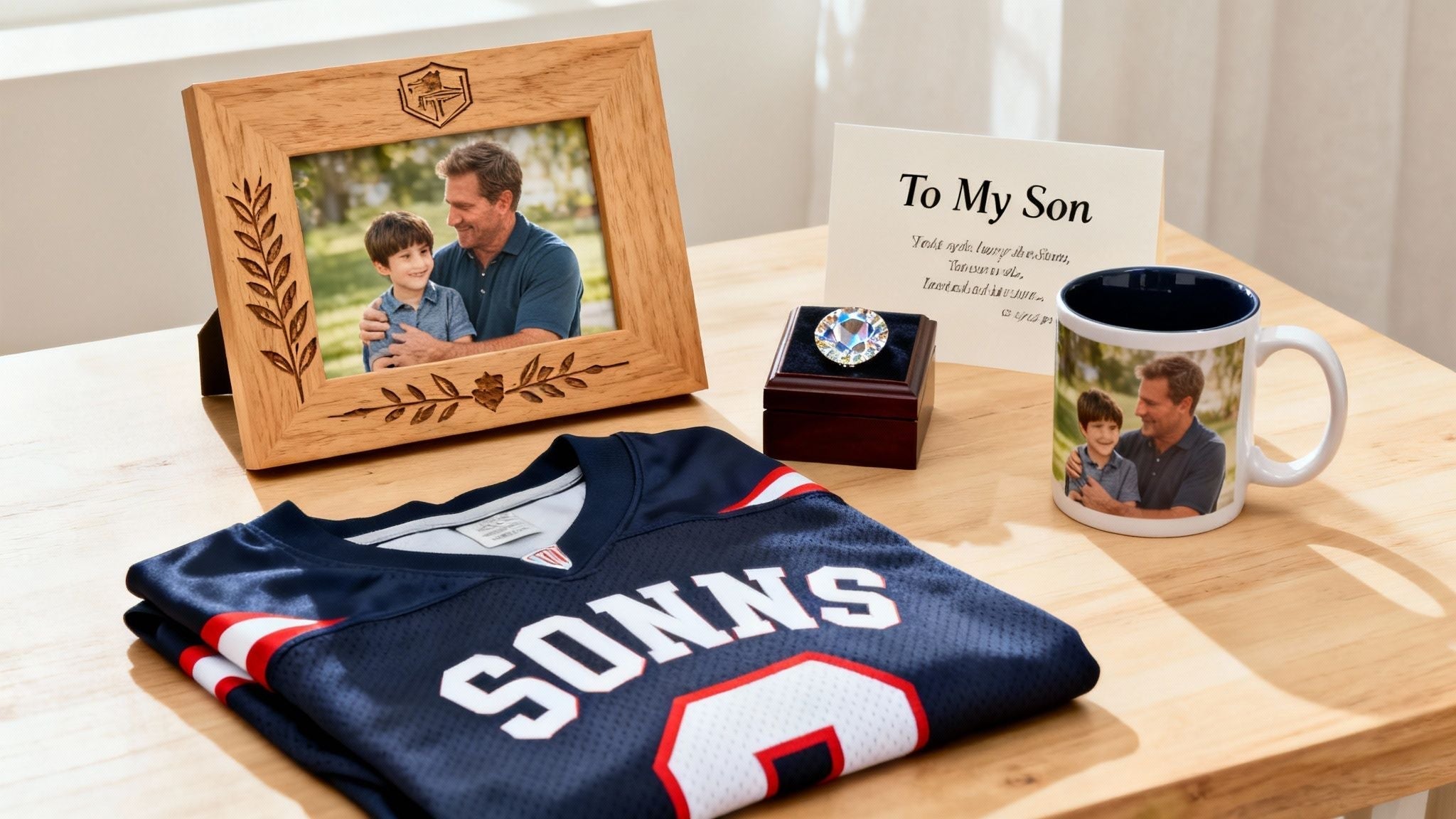 What Are the Best Personalized Gift Options for Sons on Special Occasions?