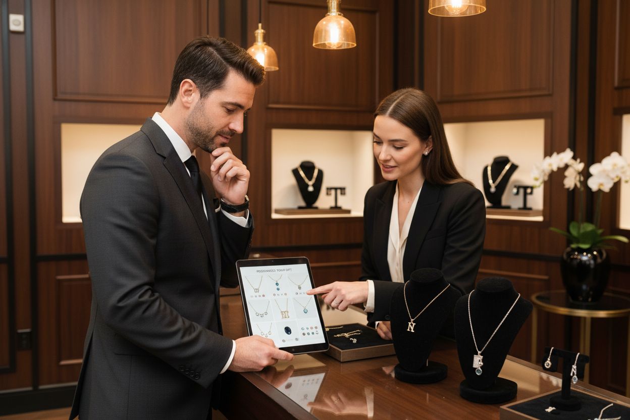 custom necklace gifting