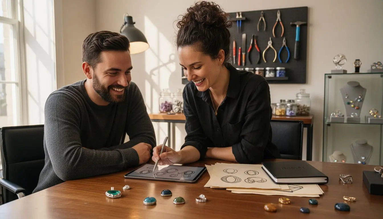 Jewelry personalization consultation