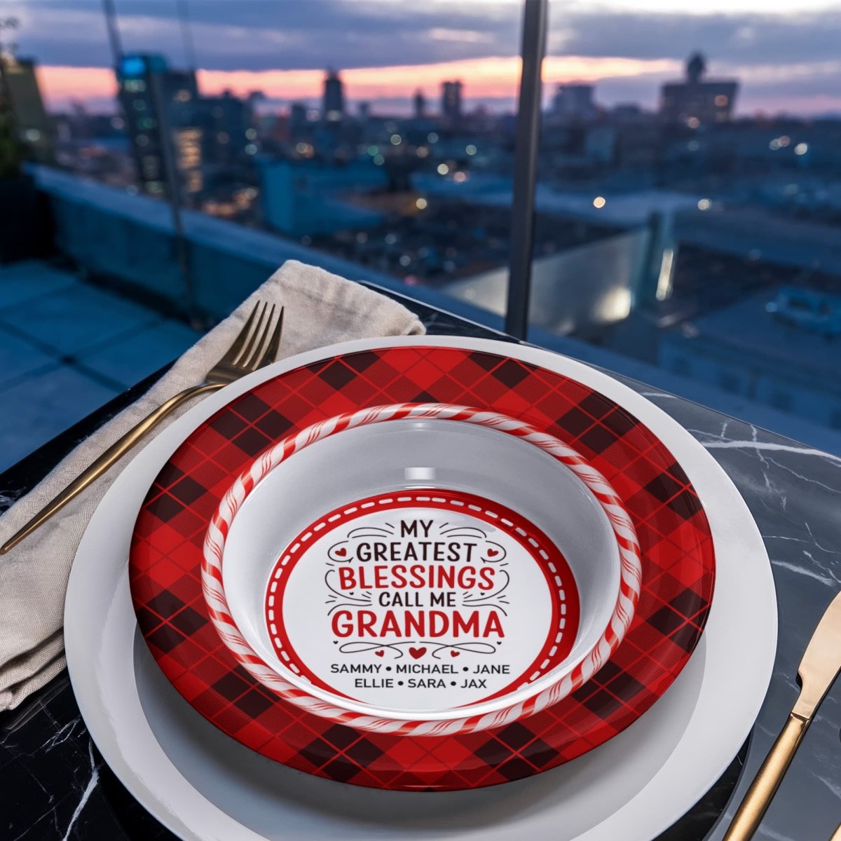 8.5” Bowl - Grandma - TreasuredTale