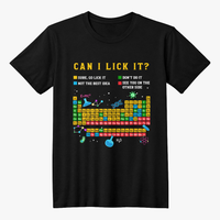 Funny Black Unisex T-Shirt Front Print