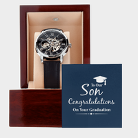 Openwork Watch - To Our Son, Congratulations On Your Graduation