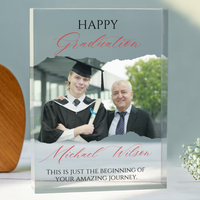 Printed Acrylic Block - Graduation